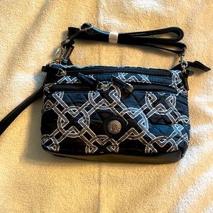 Stone Mountain crossbody or wristlet purse